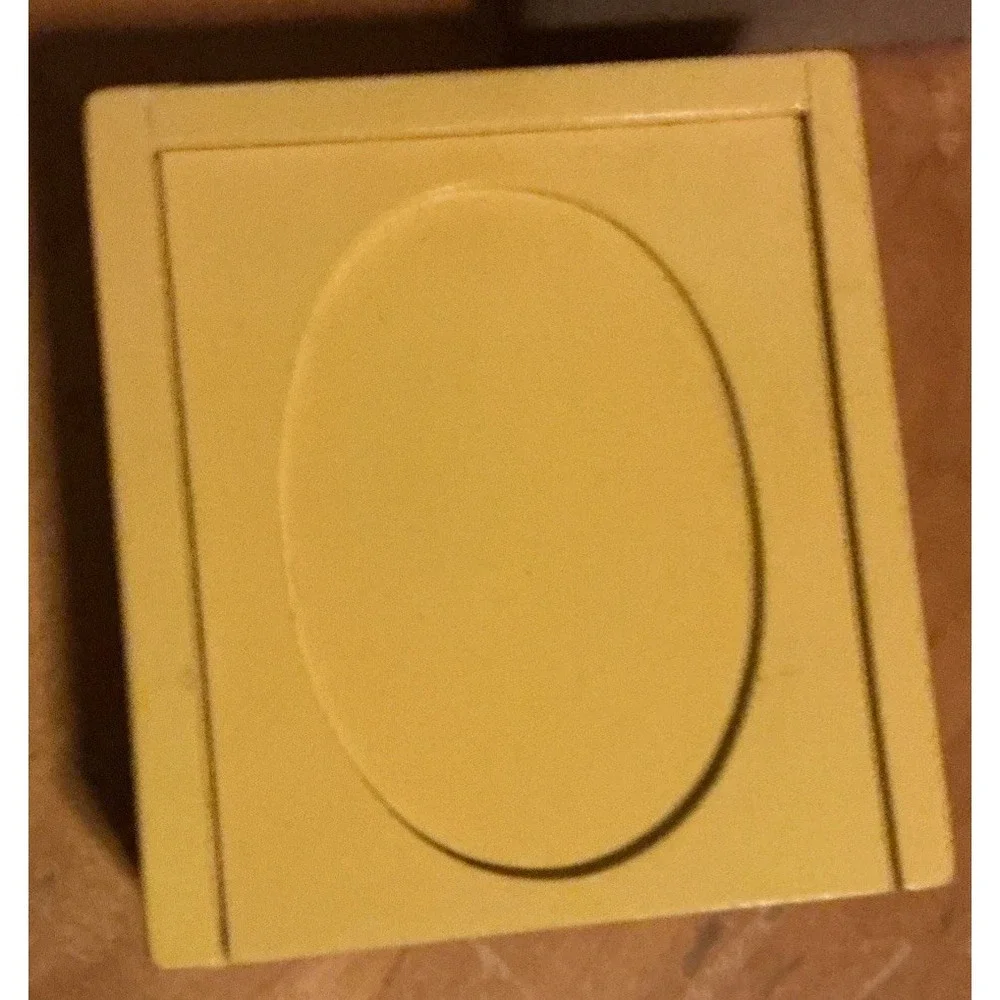 Pier 1 Old Fashioned Wooden Egg Puzzle In A Wooden Box‎